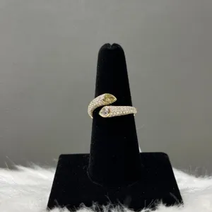 14K Yellow Gold Diamond Luxury Ring 1.42Ct Dia / 3.7gr / Size 8