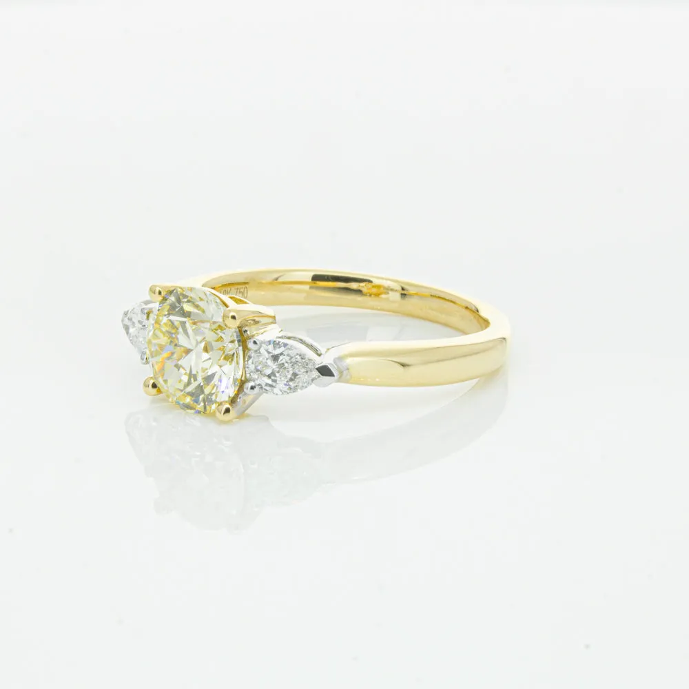 18ct Yellow Gold Yellow Diamond Ayla Ring