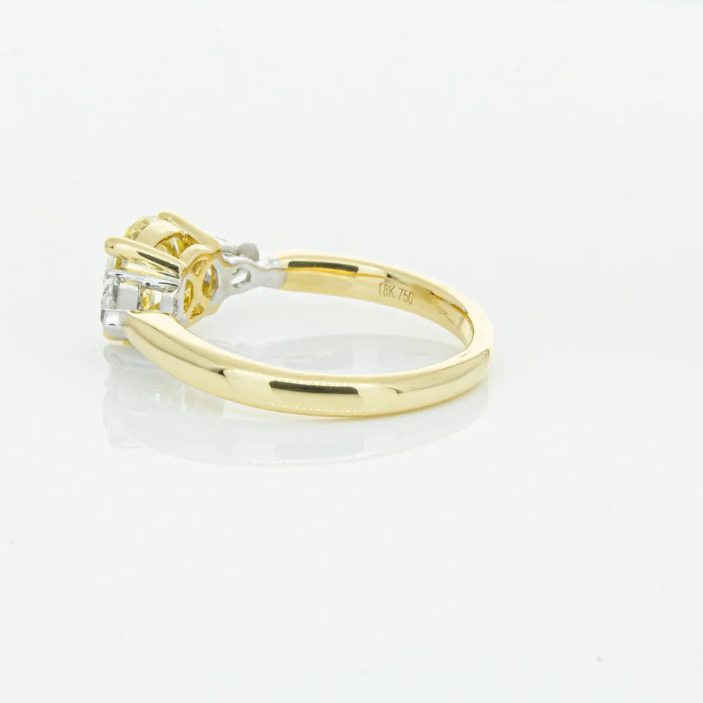 18ct Yellow Gold Yellow Diamond Ayla Ring