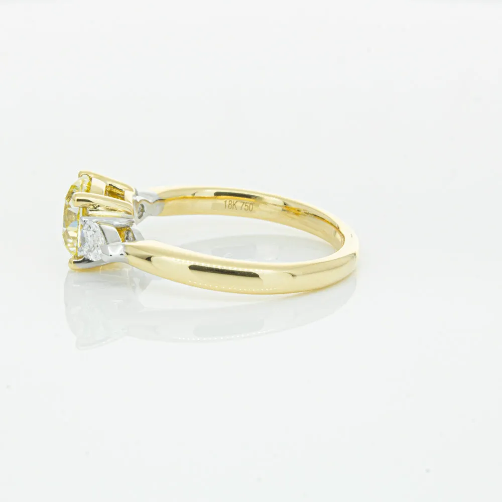 18ct Yellow Gold Yellow Diamond Ayla Ring