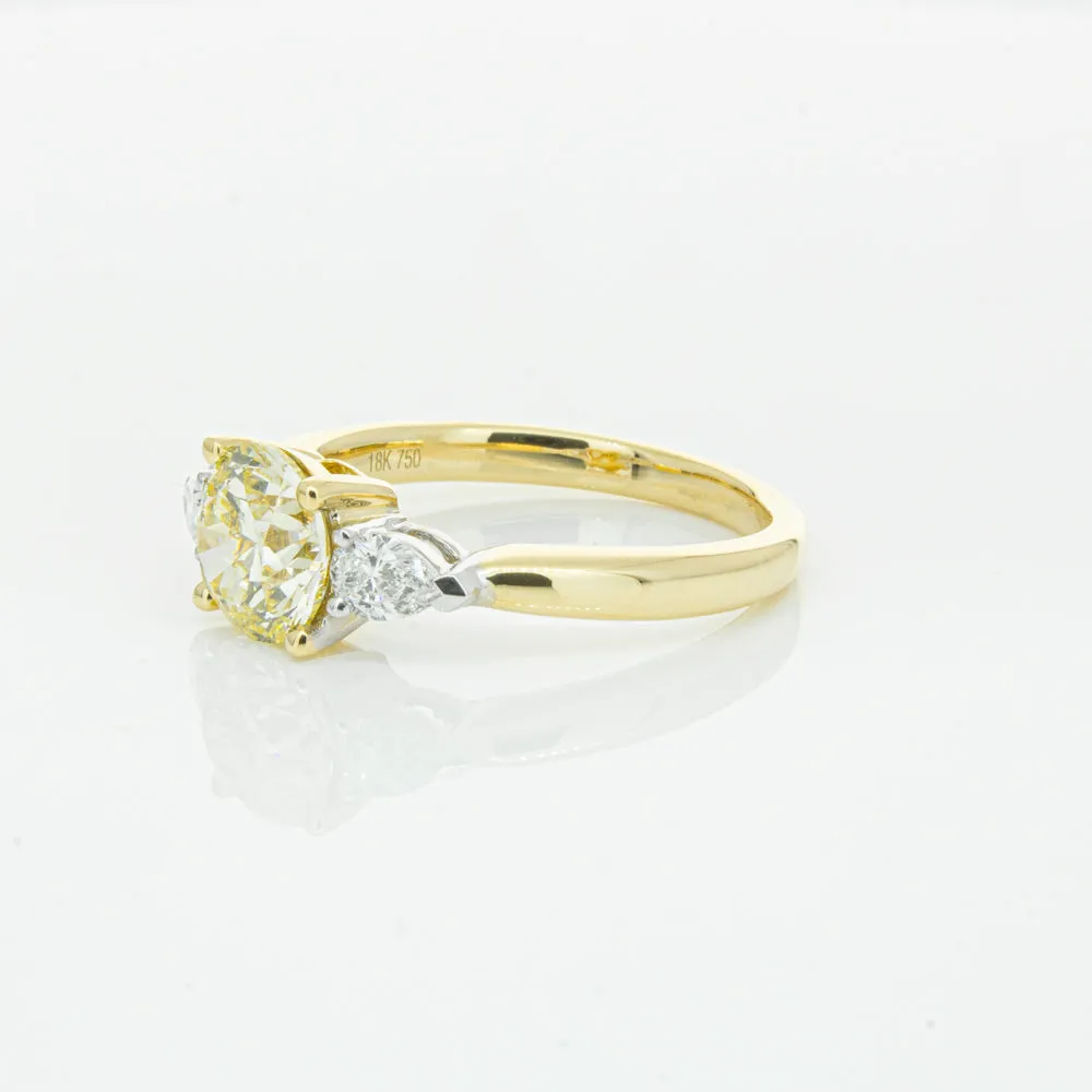 18ct Yellow Gold Yellow Diamond Ayla Ring