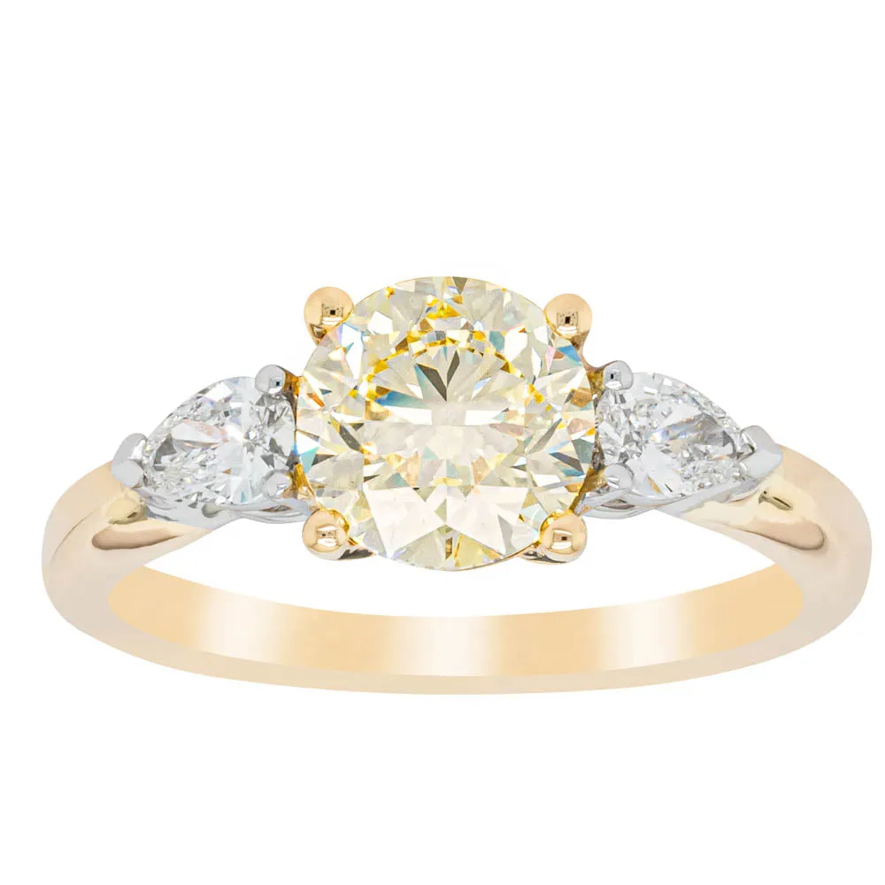 18ct Yellow Gold Yellow Diamond Ayla Ring