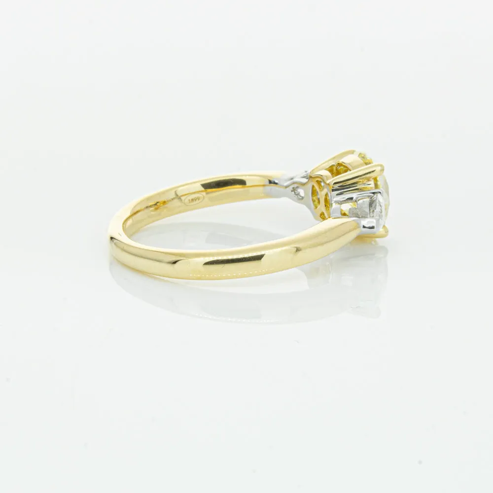 18ct Yellow Gold Yellow Diamond Ayla Ring