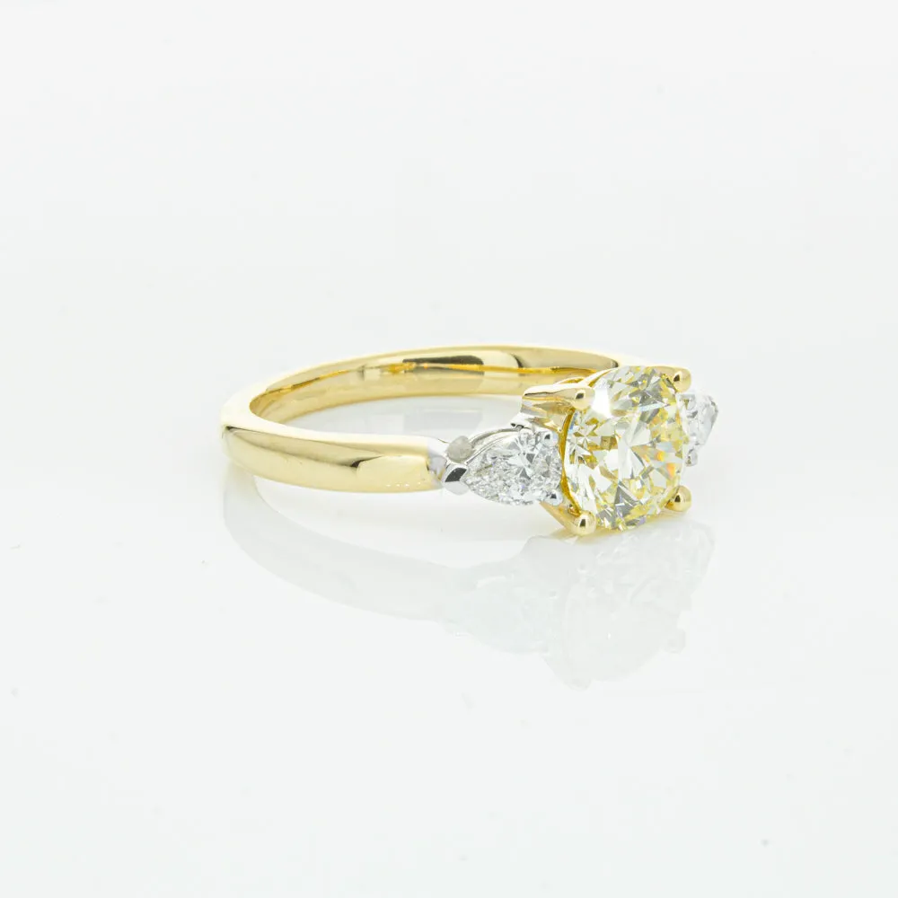 18ct Yellow Gold Yellow Diamond Ayla Ring