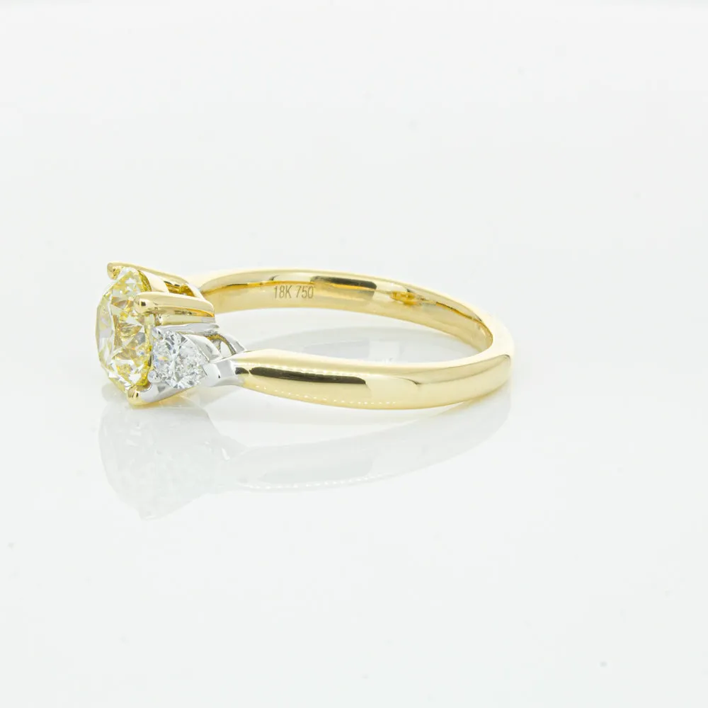 18ct Yellow Gold Yellow Diamond Ayla Ring