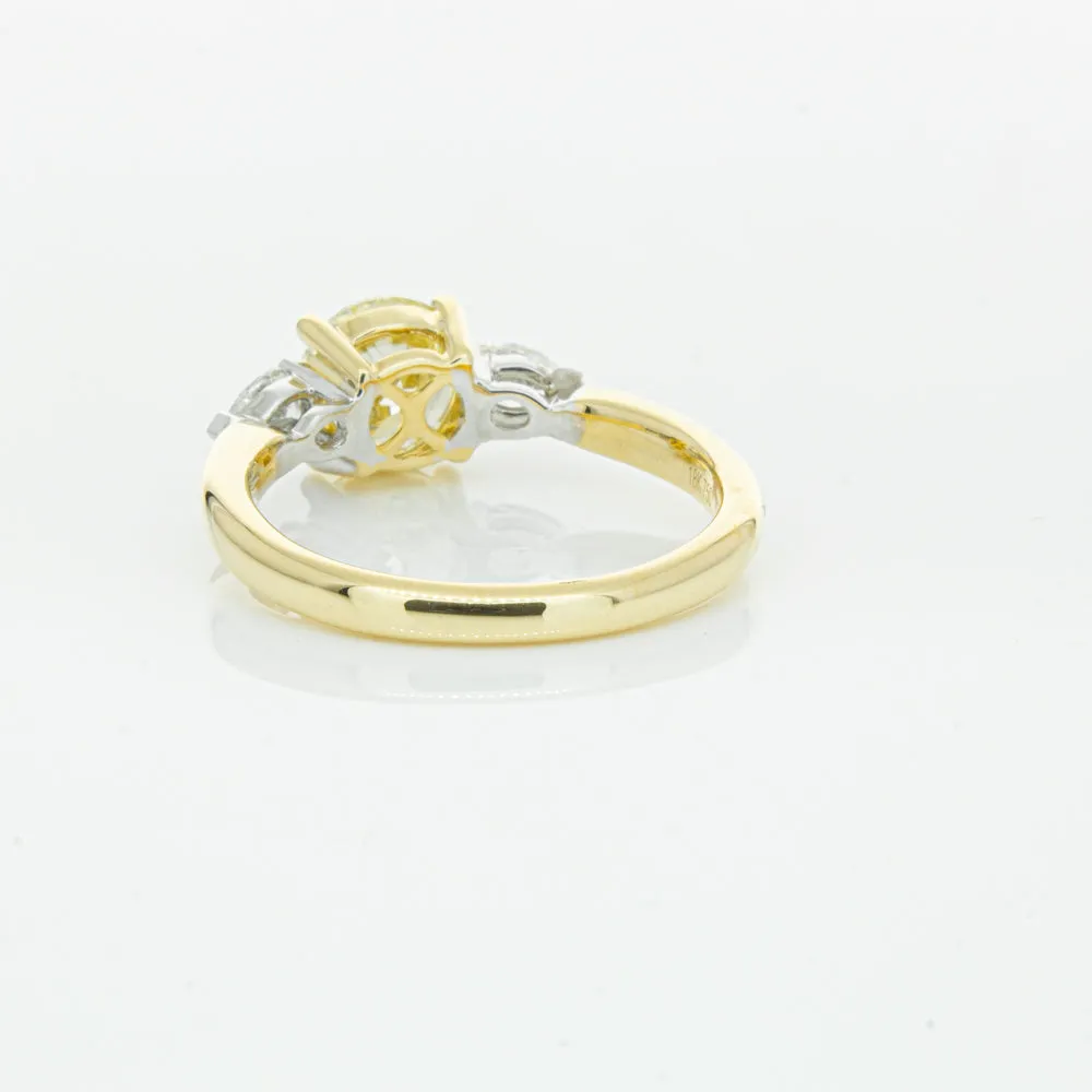 18ct Yellow Gold Yellow Diamond Ayla Ring