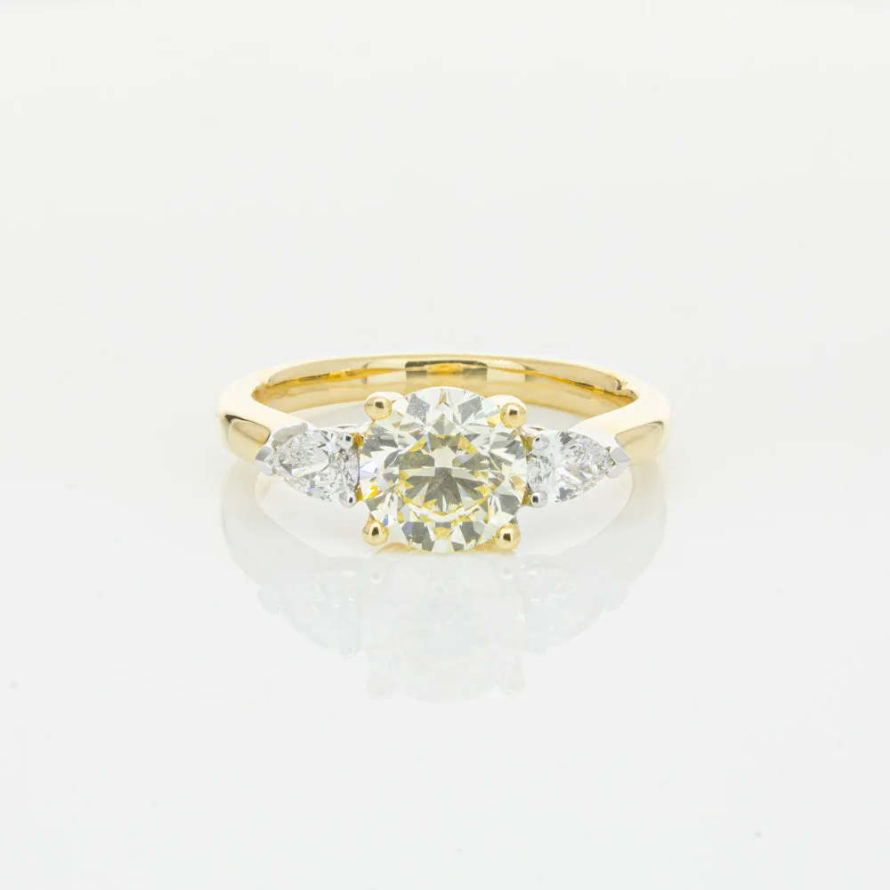 18ct Yellow Gold Yellow Diamond Ayla Ring