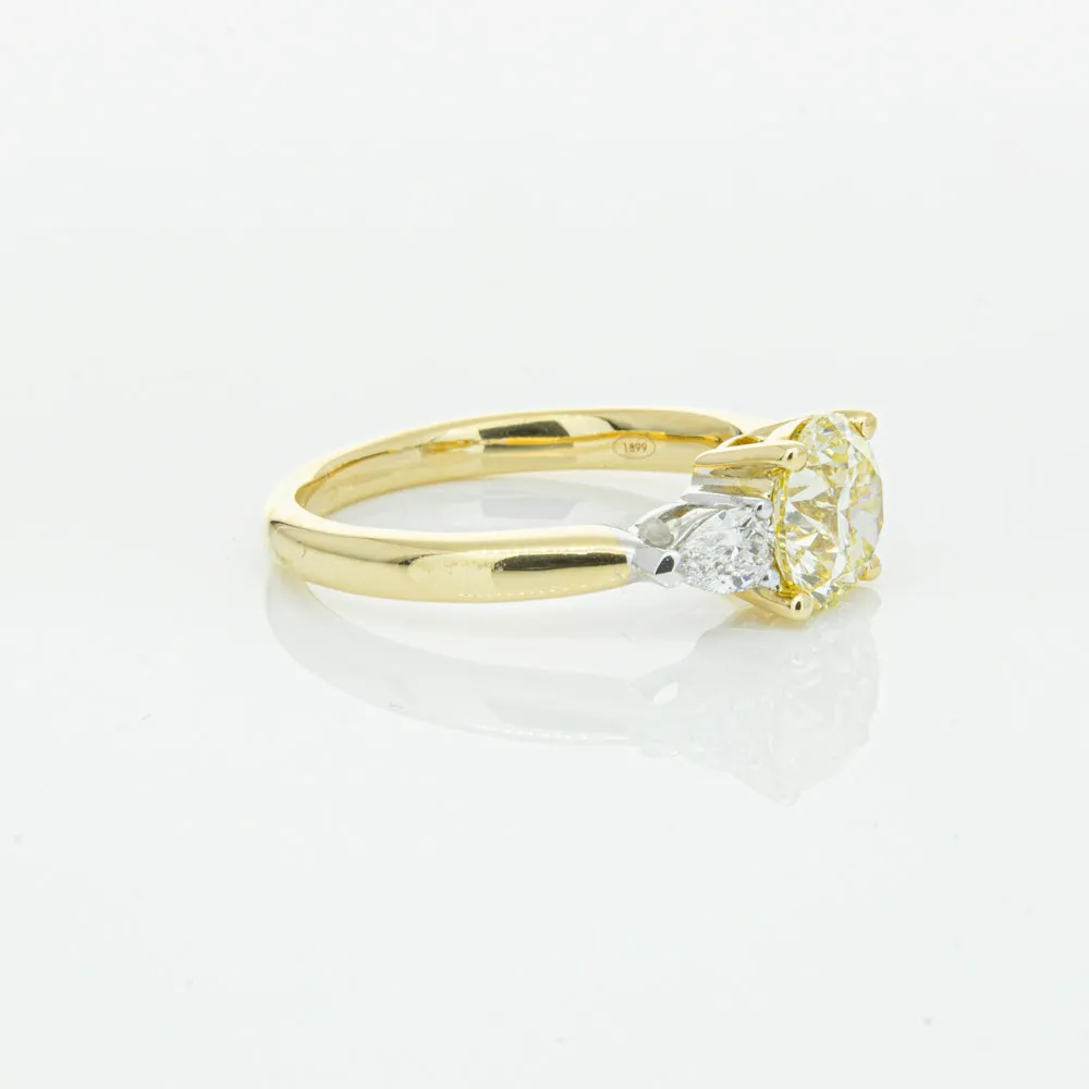 18ct Yellow Gold Yellow Diamond Ayla Ring