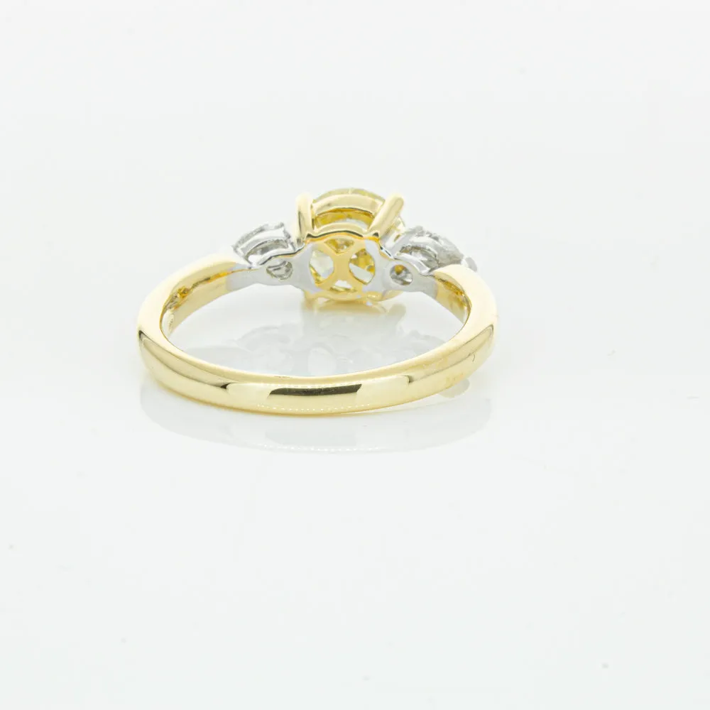 18ct Yellow Gold Yellow Diamond Ayla Ring