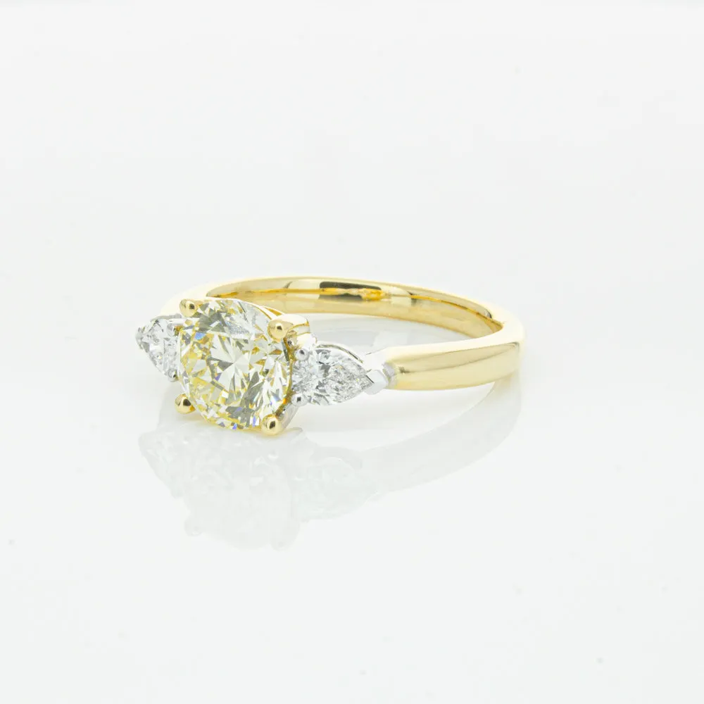 18ct Yellow Gold Yellow Diamond Ayla Ring