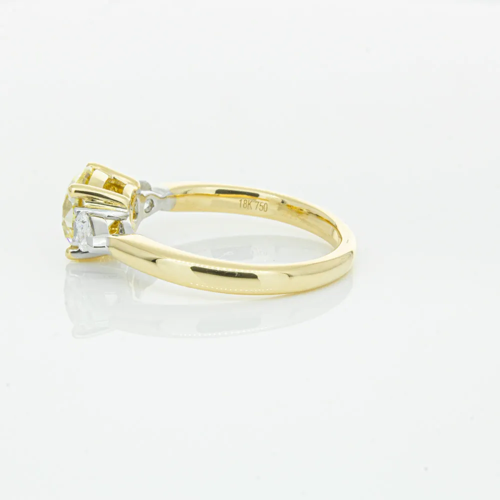 18ct Yellow Gold Yellow Diamond Ayla Ring