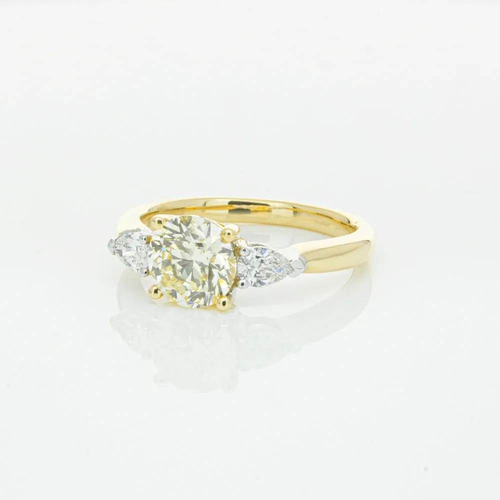 18ct Yellow Gold Yellow Diamond Ayla Ring