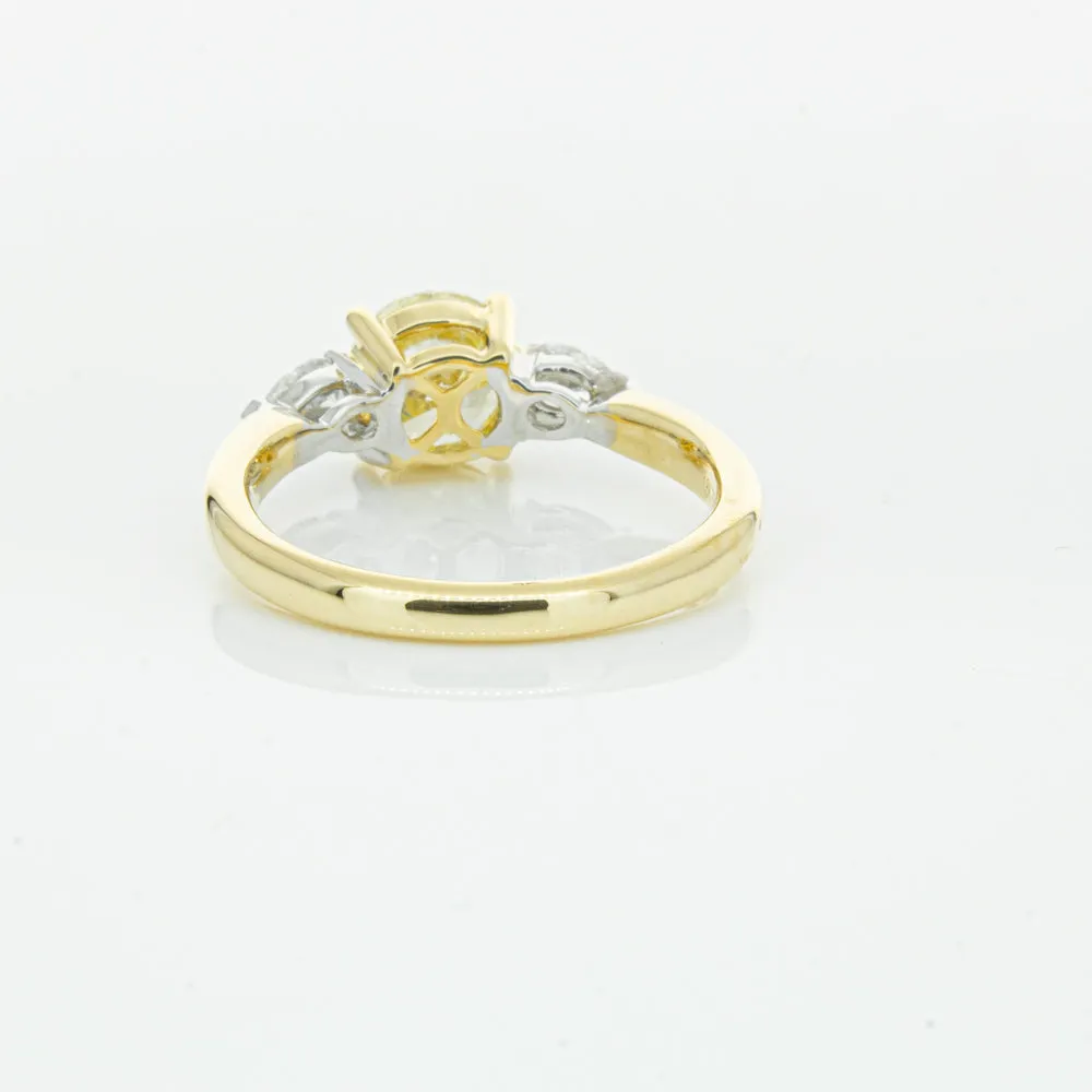 18ct Yellow Gold Yellow Diamond Ayla Ring