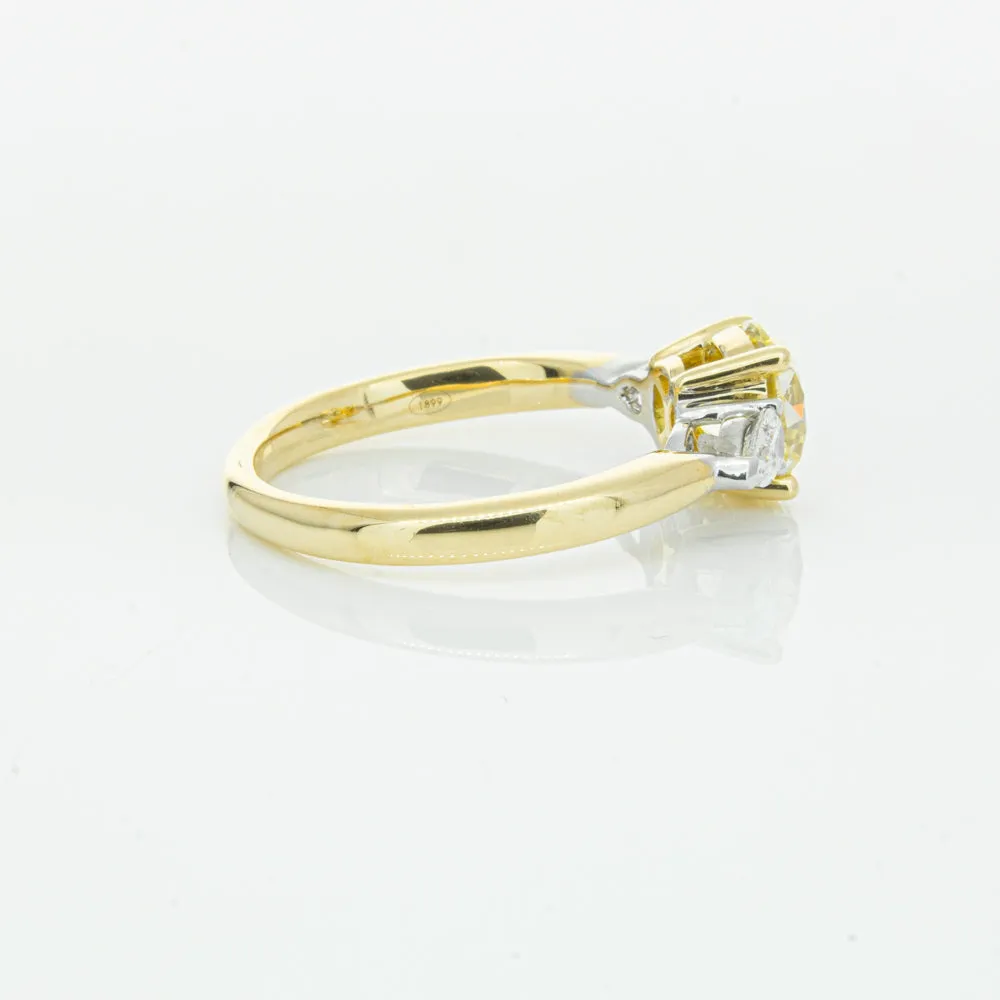 18ct Yellow Gold Yellow Diamond Ayla Ring