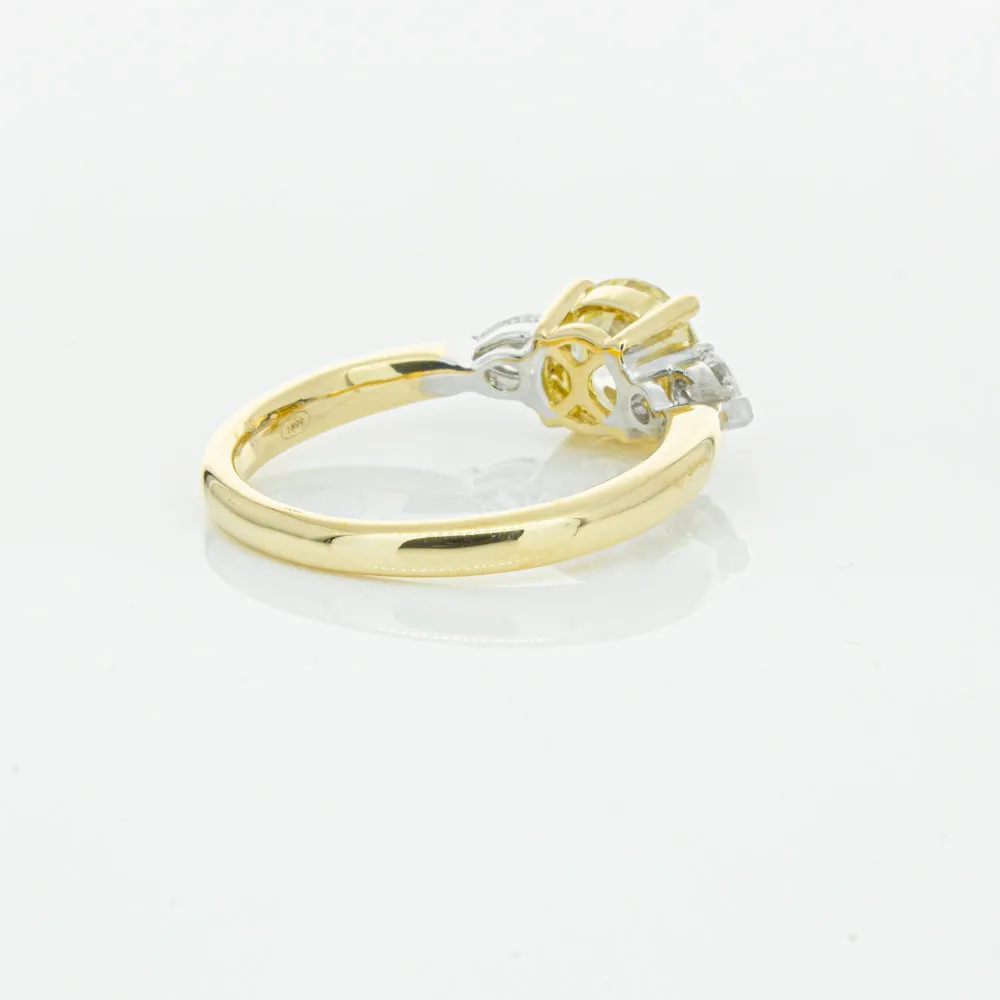 18ct Yellow Gold Yellow Diamond Ayla Ring