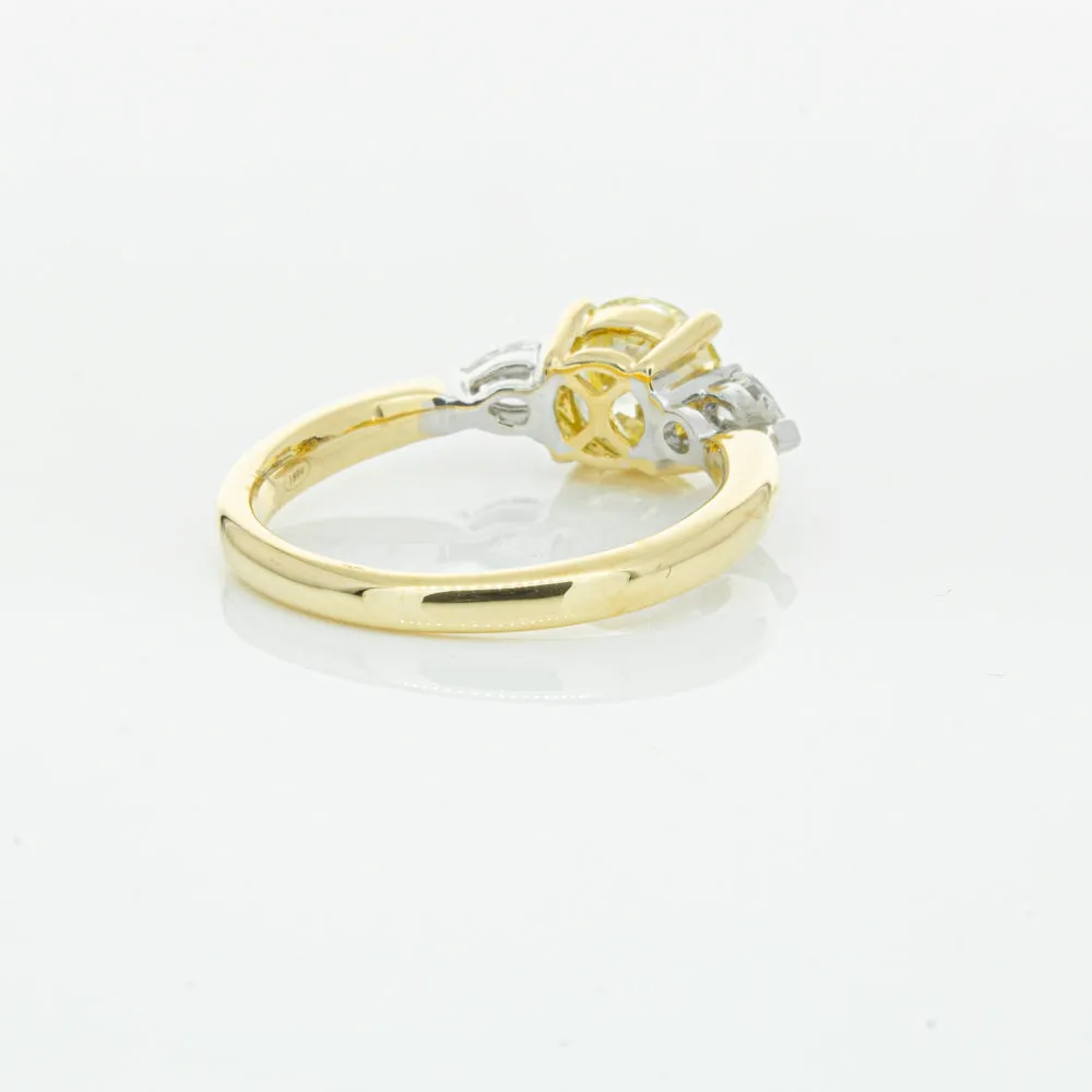 18ct Yellow Gold Yellow Diamond Ayla Ring