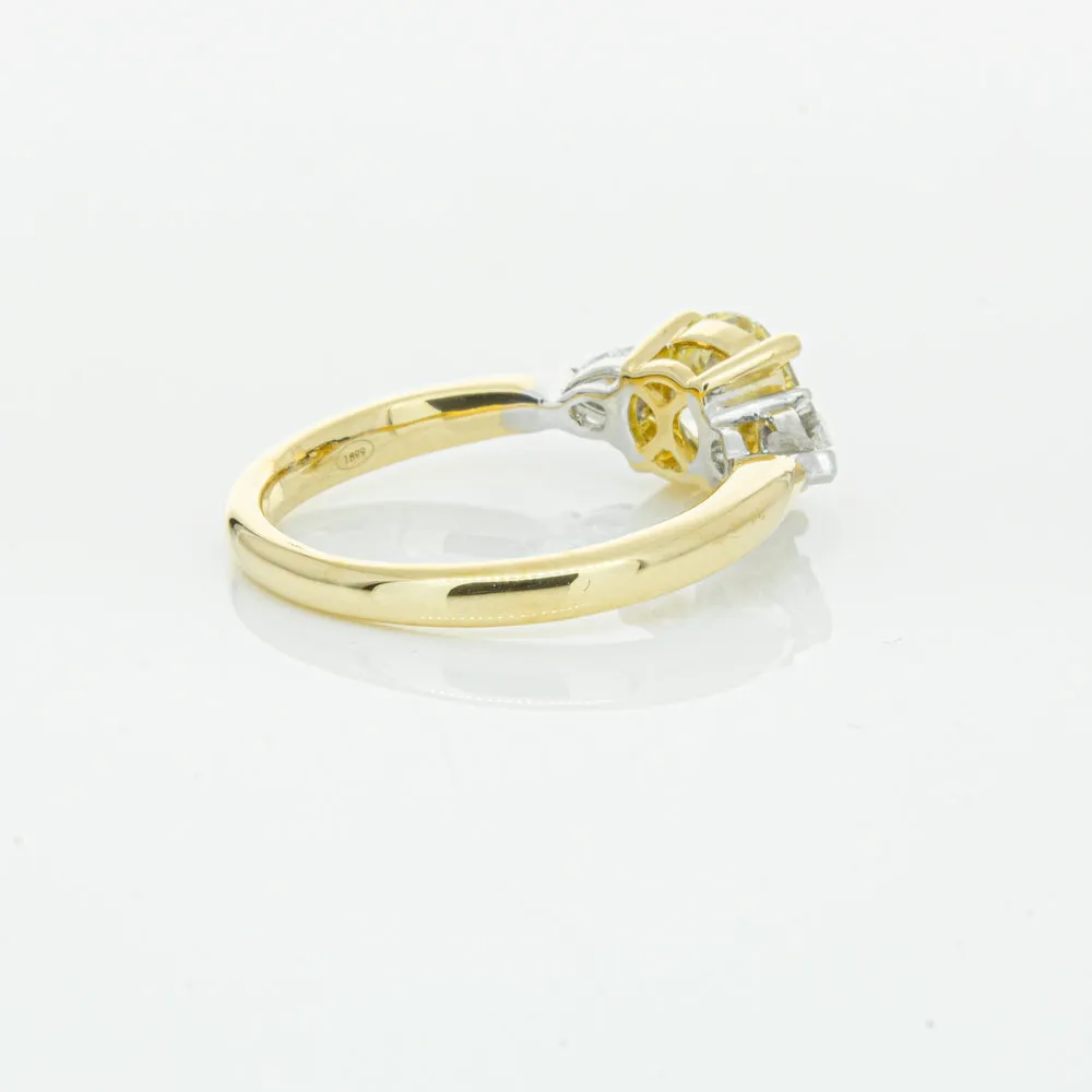 18ct Yellow Gold Yellow Diamond Ayla Ring