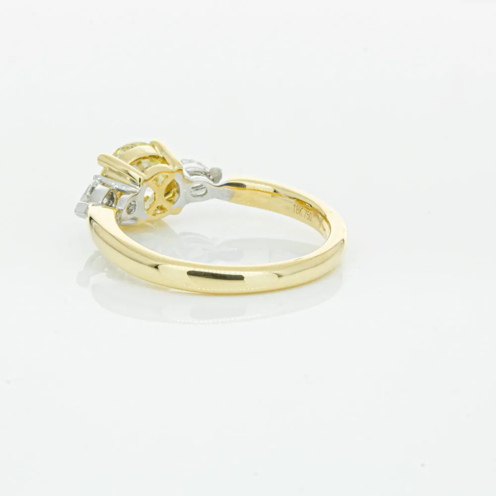 18ct Yellow Gold Yellow Diamond Ayla Ring