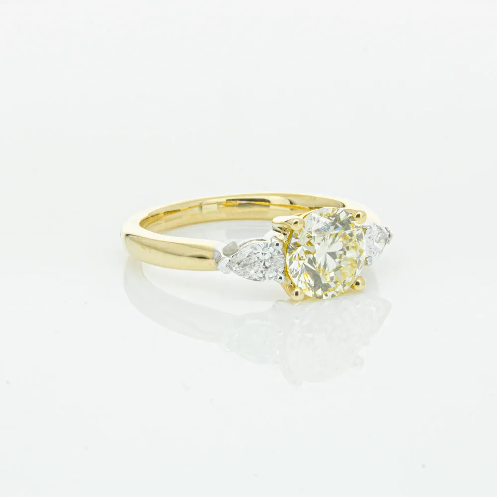 18ct Yellow Gold Yellow Diamond Ayla Ring