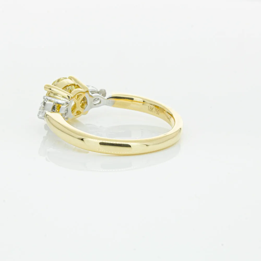 18ct Yellow Gold Yellow Diamond Ayla Ring