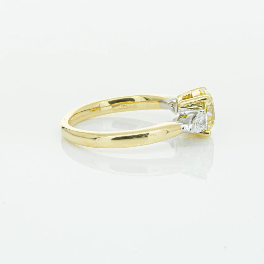 18ct Yellow Gold Yellow Diamond Ayla Ring