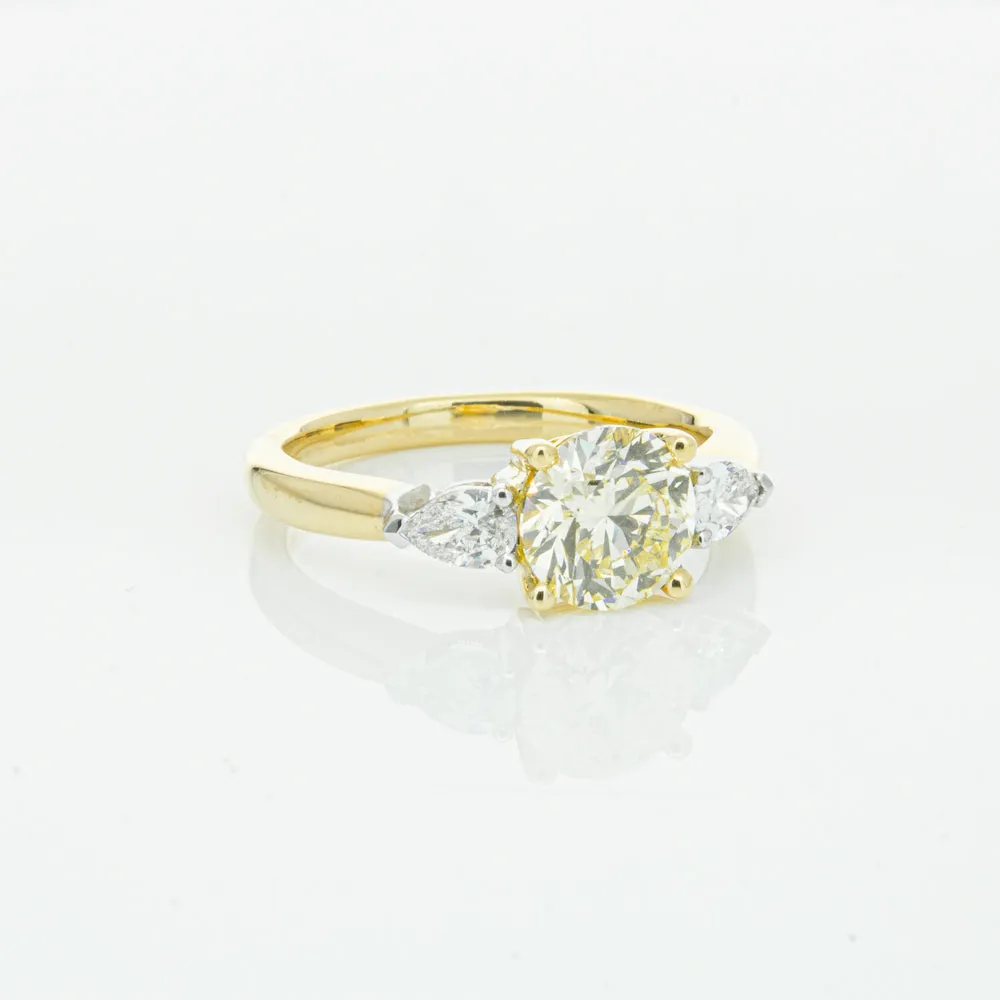 18ct Yellow Gold Yellow Diamond Ayla Ring