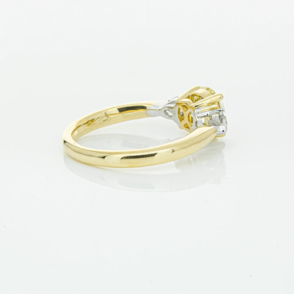 18ct Yellow Gold Yellow Diamond Ayla Ring