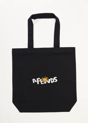 AFENDS Unisex Sunshine - Tote Bag - Black