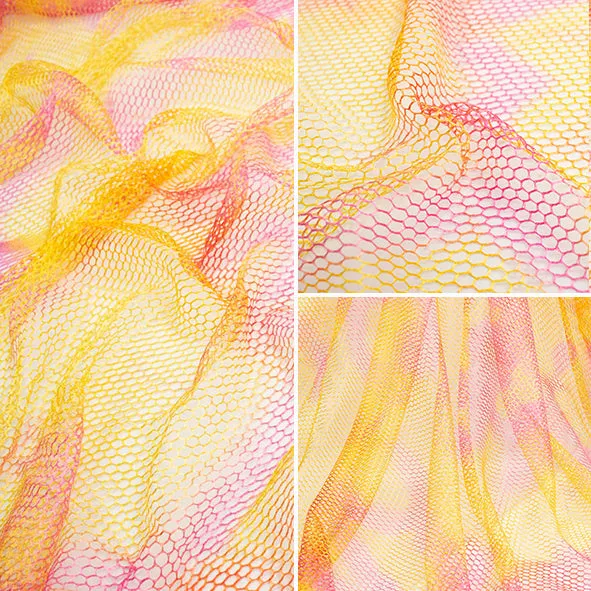 Air Flow Ombre/Tie Dye Tulle Mesh