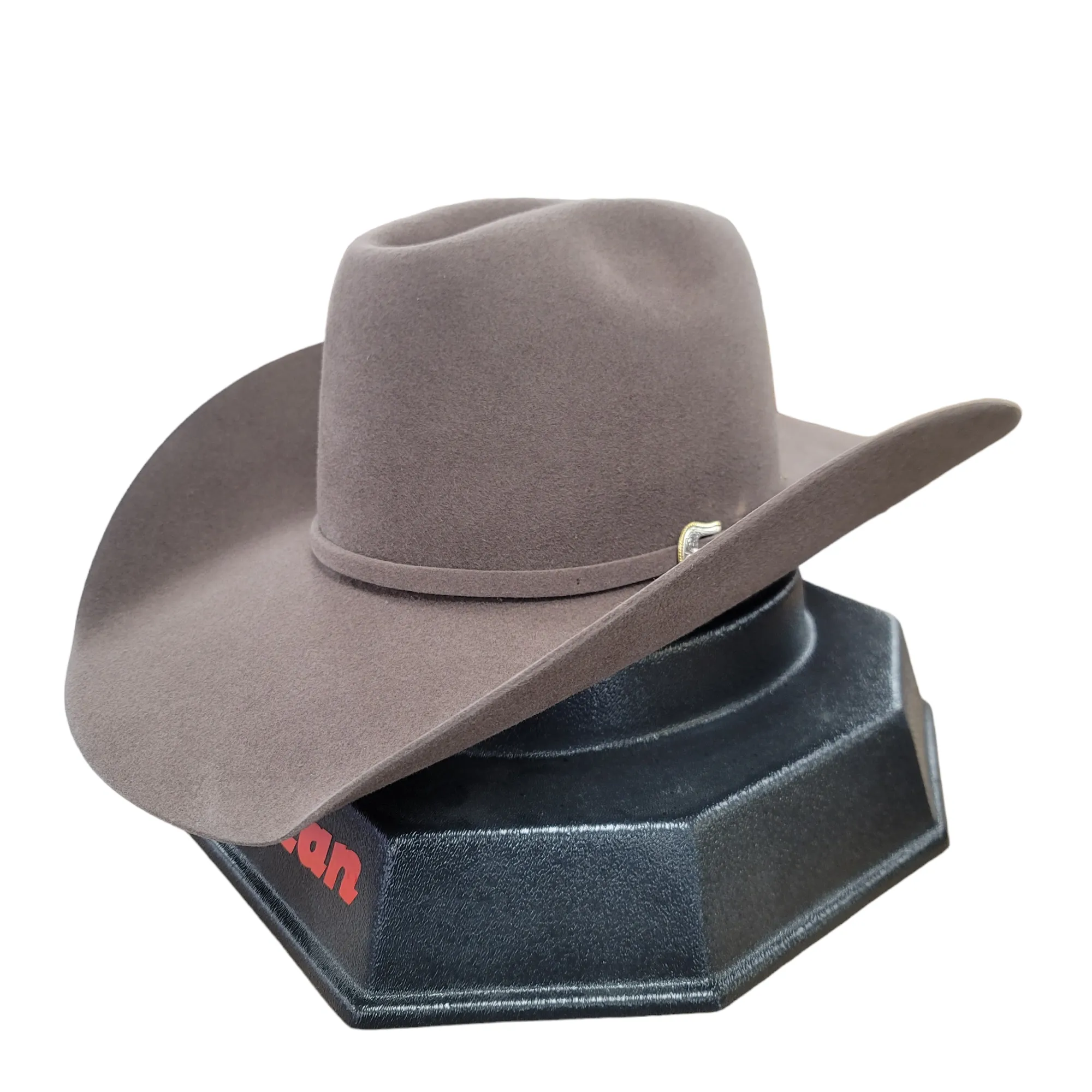 American Hat Co. - 10X Pecan Felt Cowboy Hat - 4 1/4" Brim