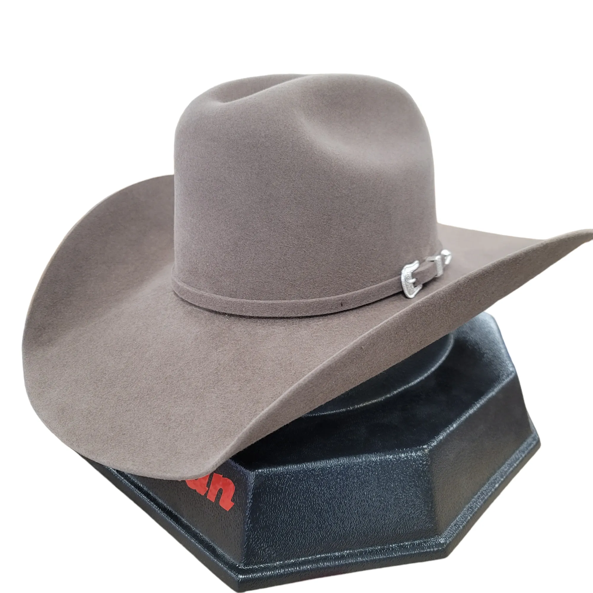 American Hat Co. - 10X Pecan Felt Cowboy Hat - 4 1/4" Brim