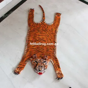 Animal Felt Rug Tarzan The Tiger