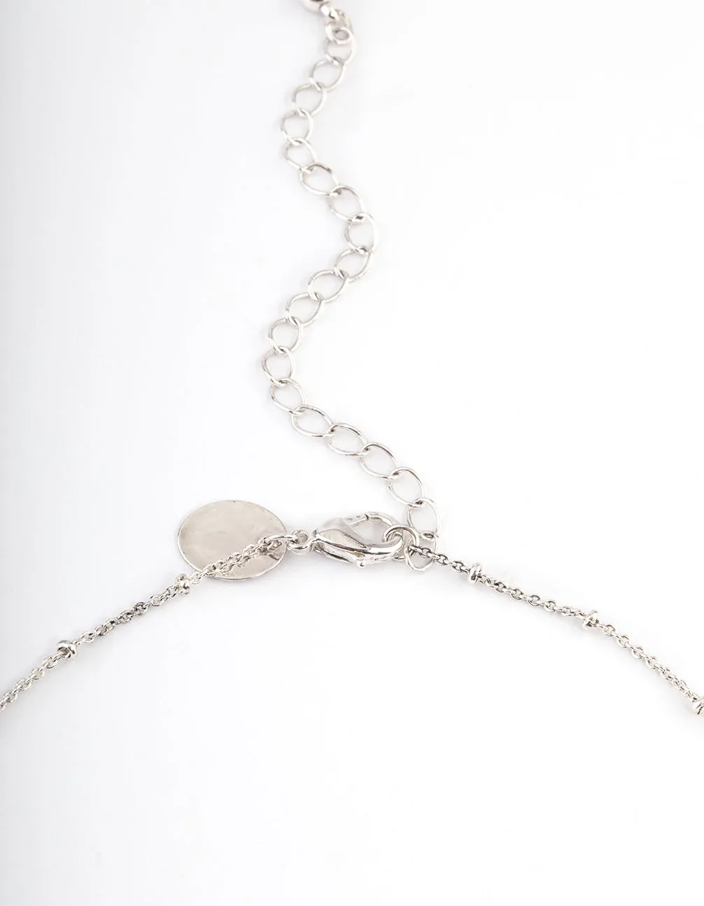 Antique Silver Heart Necklace