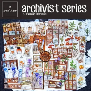 Archivist Series | Scrapbooking PET Decorative Stickers