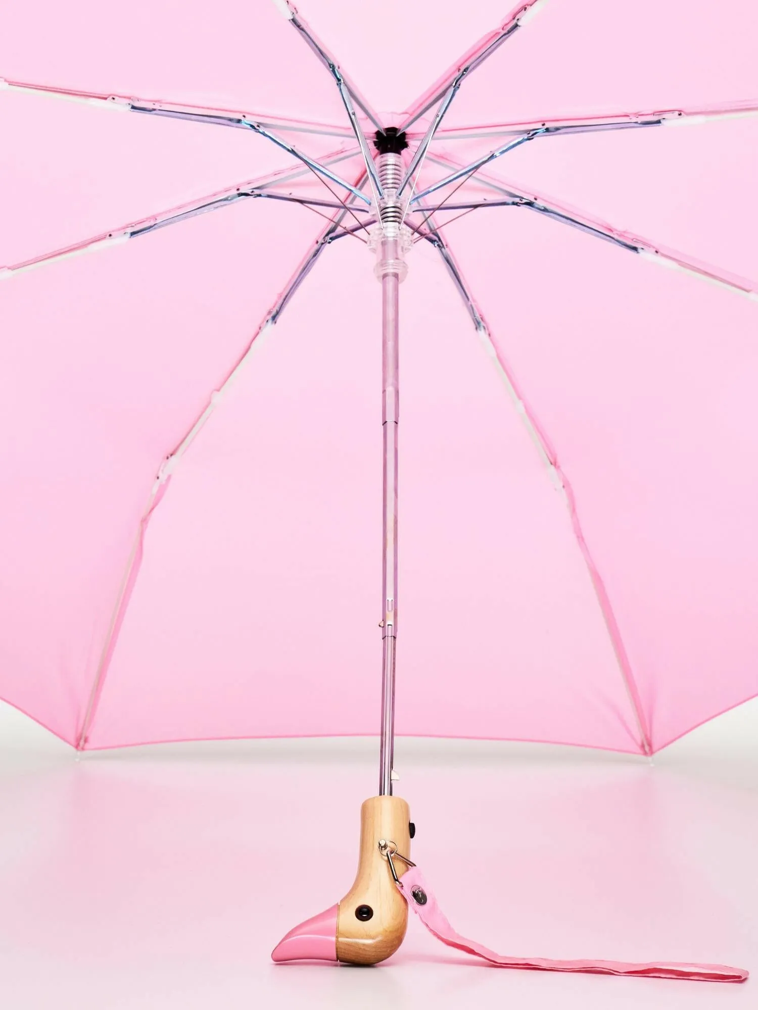 Barbie Pink Eco-Friendly Compact Duck Umbrella