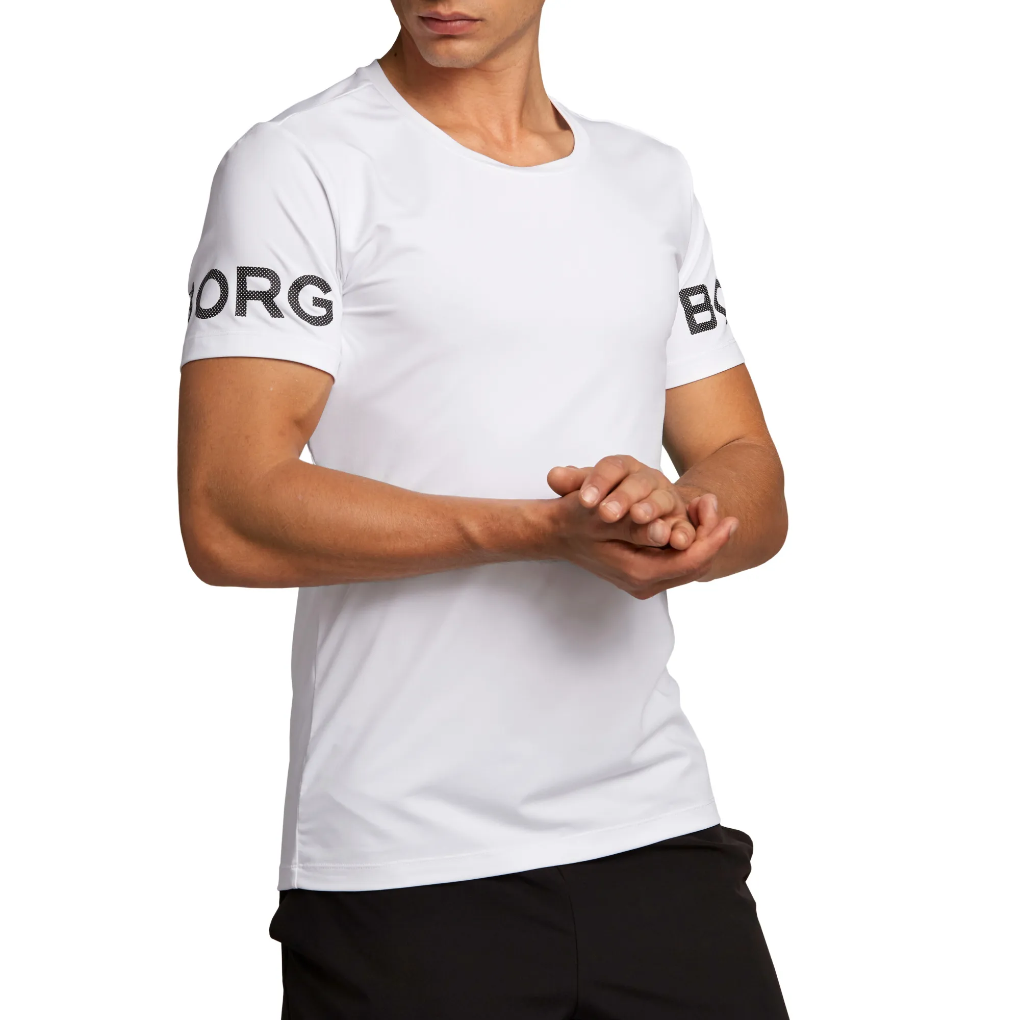 Björn Borg Men&#x27;s Borg Tee Brilliant White | Buy Björn Borg Men&#x27;s Borg Tee Brilliant White here | Outnorth