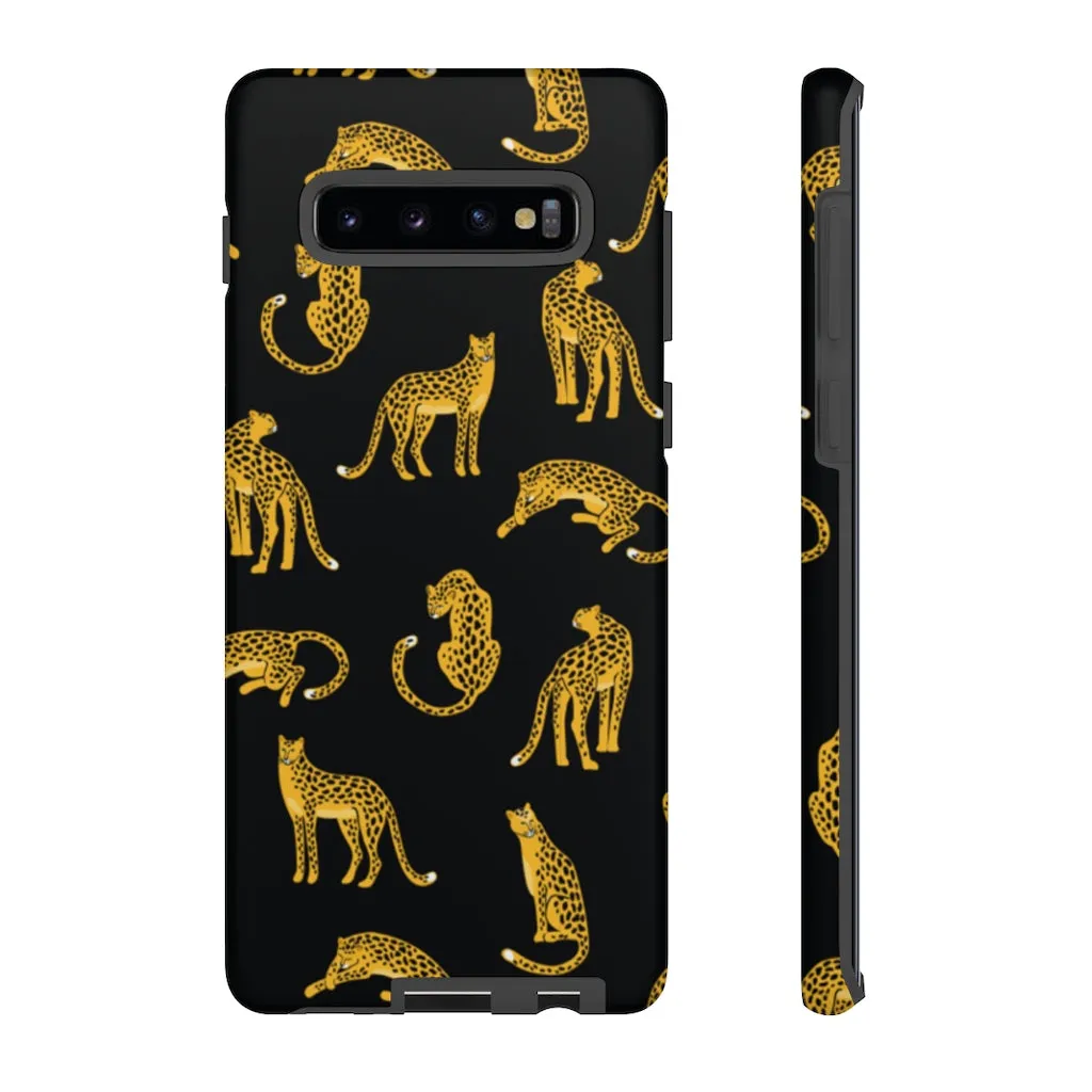 Black Leopards Tough Phone Case