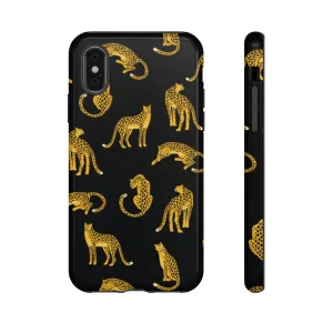 Black Leopards Tough Phone Case