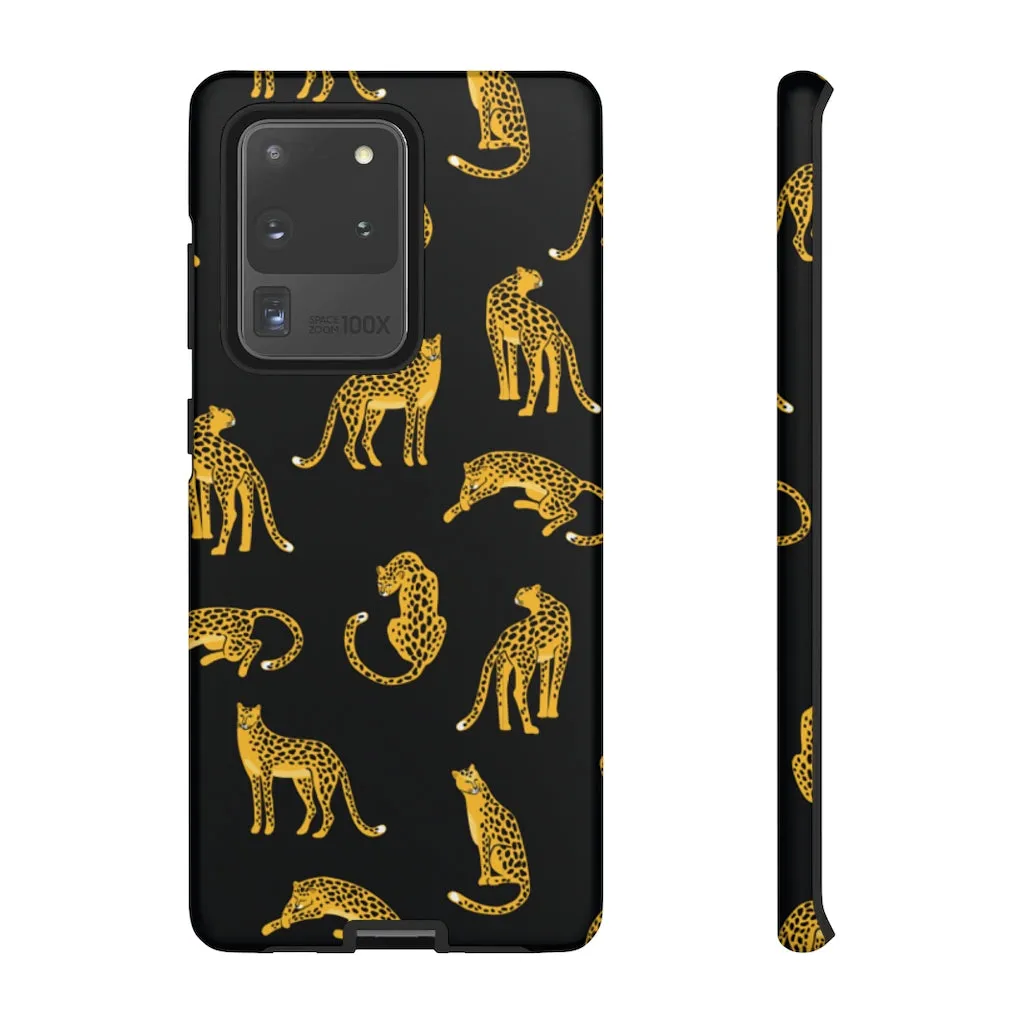 Black Leopards Tough Phone Case