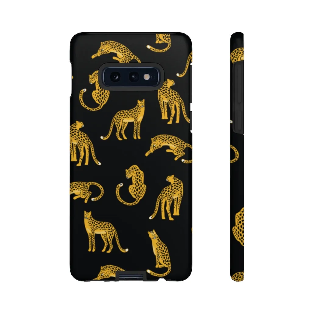 Black Leopards Tough Phone Case