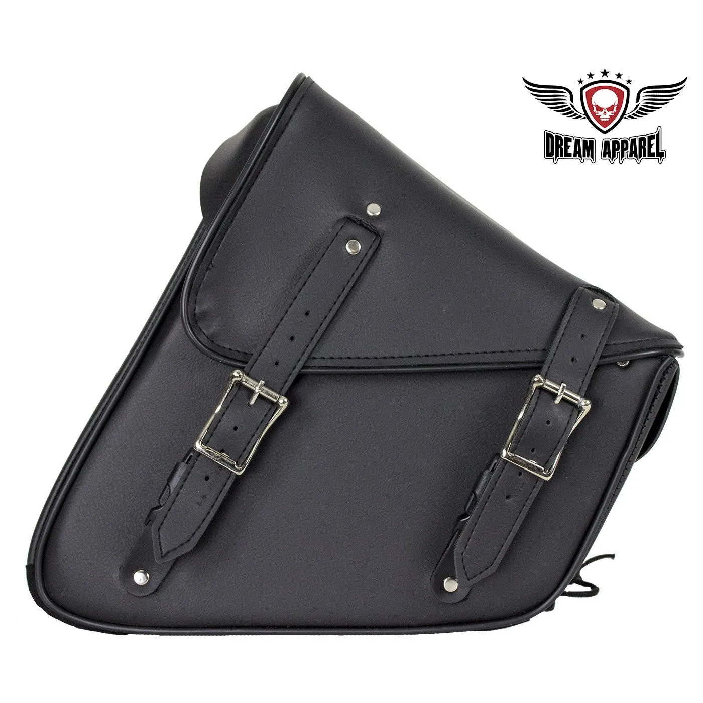 Black PVC Solo Swing Arm Bag - Left Side