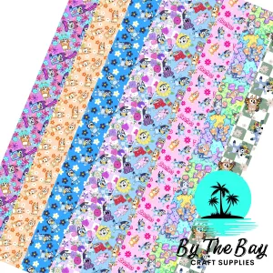 Blue Dog Mixed Fob Sheet