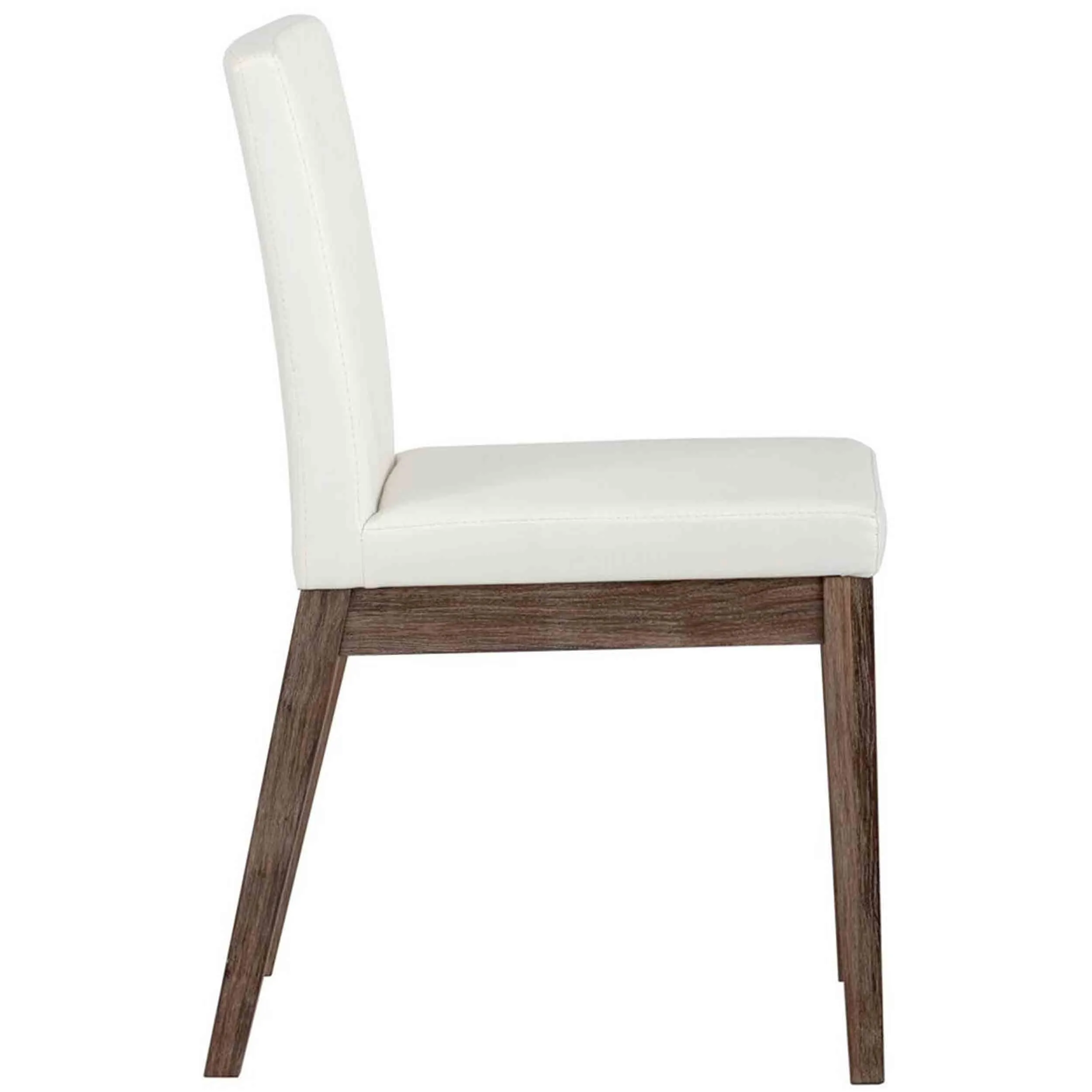 Branson Dining Chair, White, Set of 2