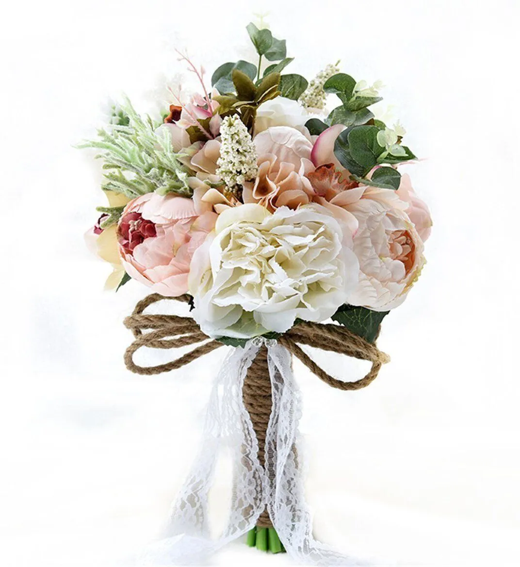 Bridal  Bridesmaid Bouquet Artificial Flowers Valentine's Day Confession Party