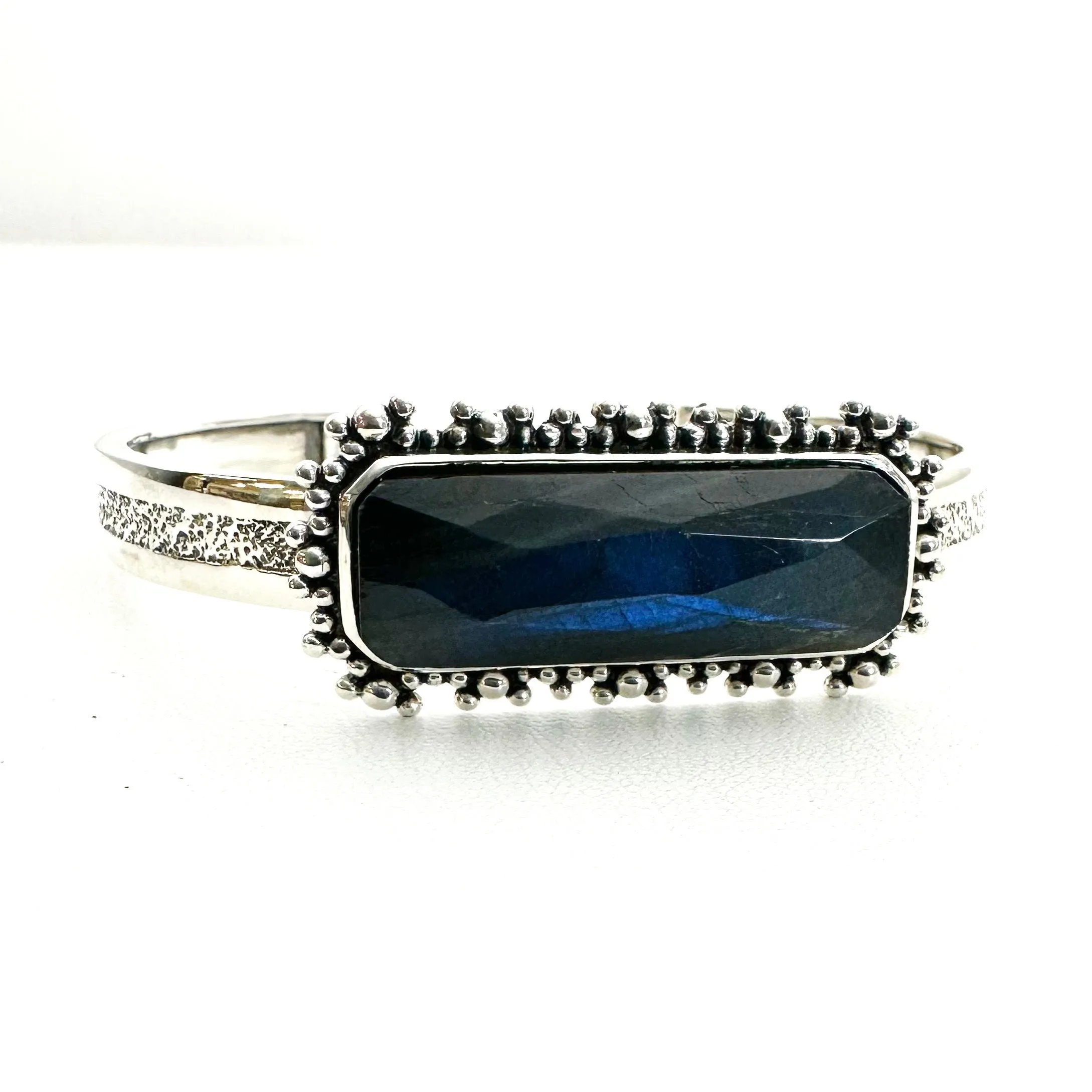 Brilliant Baguettes Cuff - Labradorite