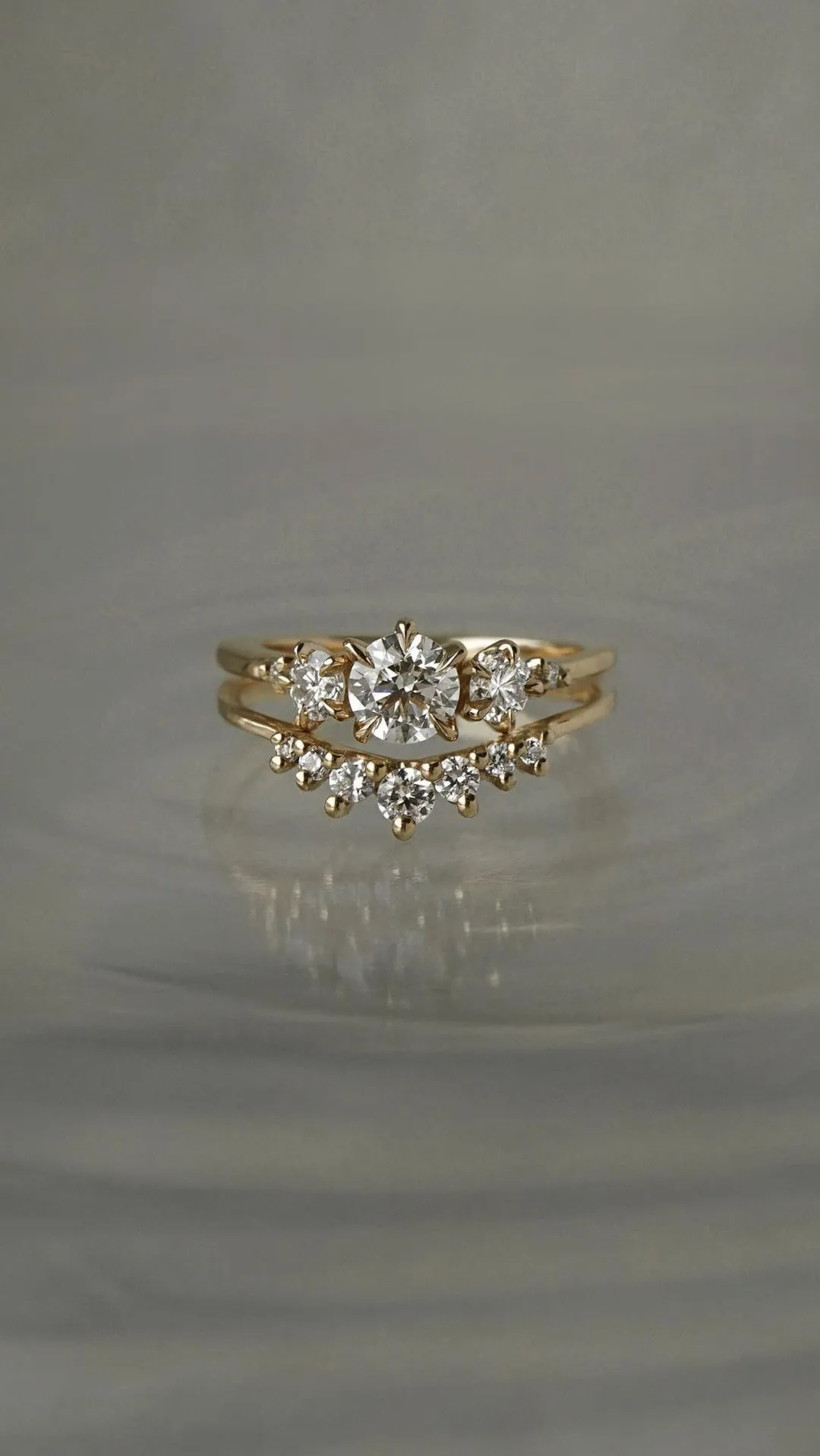 Brilliant Diamond Beacen Ring