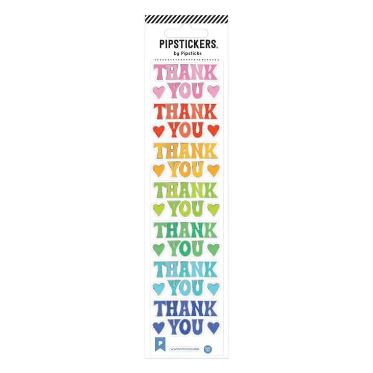 Brilliant Thank You Stickers