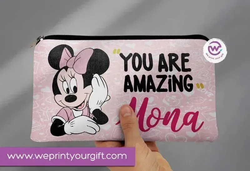 Canvas -Pencil Case -Disney-minnie mouse