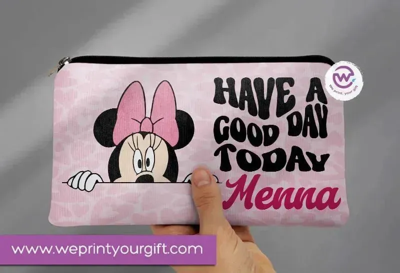 Canvas -Pencil Case -Disney-minnie mouse