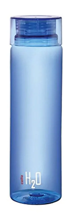 Cello H2O Unbreakable Plastic Bottle, 1 Litre, Assorted colour